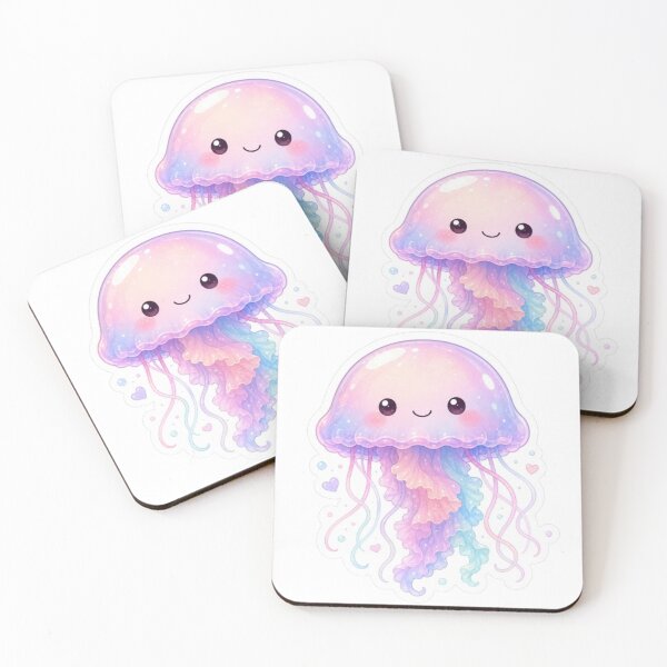 Item preview, Pastel Rainbow Jellyfish designed and sold by Snurly.