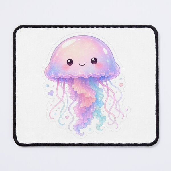 Item preview, Pastel Rainbow Jellyfish designed and sold by Snurly.