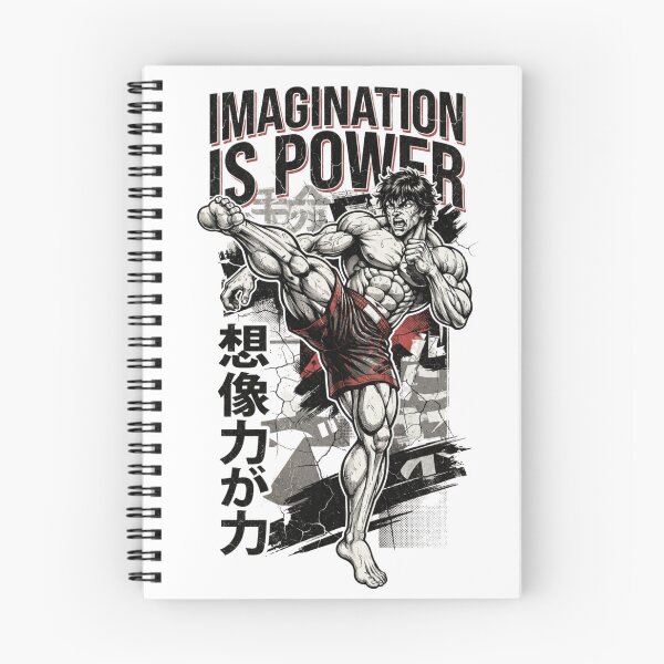 Item preview, Baki Hanma Imagination Is Power Anime High Kick  designed and sold by FreakToons.
