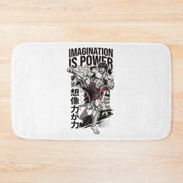 Item preview, Baki Hanma Imagination Is Power Anime High Kick  designed and sold by FreakToons.