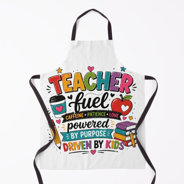 Item preview, Teacher Fuel Caffeine Patience Love Powered by Purpose designed and sold by Sunday.Supply.