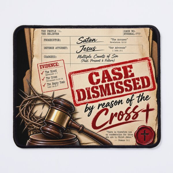 Item preview, Case Dismissed: By Reason of the Cross Heavenly Court Document designed and sold by TheBibleStop.