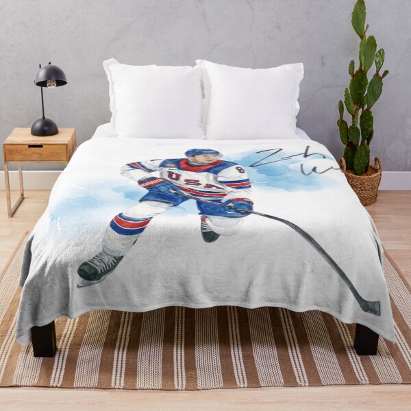 Item preview, Hockey Player #9 Watercolor Painting & Autograph designed and sold by Cucuzeus.