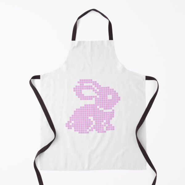 Item preview, Cute Minimalist Pink Pixelated Bunny designed and sold by soupmakes.