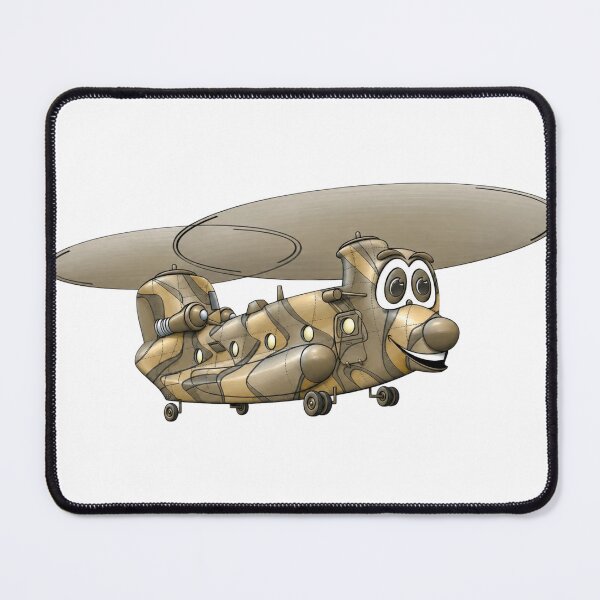 Item preview, Chinook Military Helicopter Cartoon designed and sold by Scott Hayes.