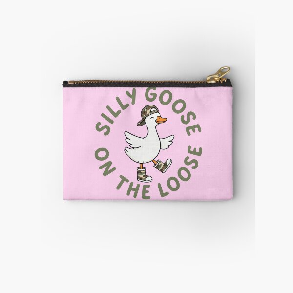Item preview, Silly Goose on the Loose - Cute Camo Goose Cartoon designed and sold by Channel1Design.