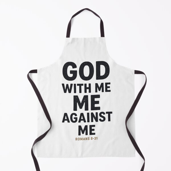 Item preview, God With Me Me Against Me - Romans 8:31 Christian Motivation designed and sold by LC&LCPlatform.