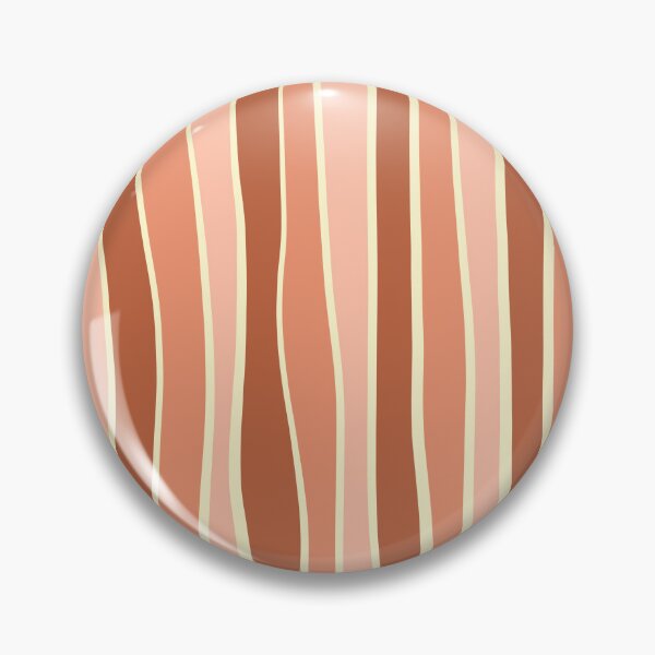 Item preview, Imperfect striped pattern - Terracotta  designed and sold by Pattern Petals.