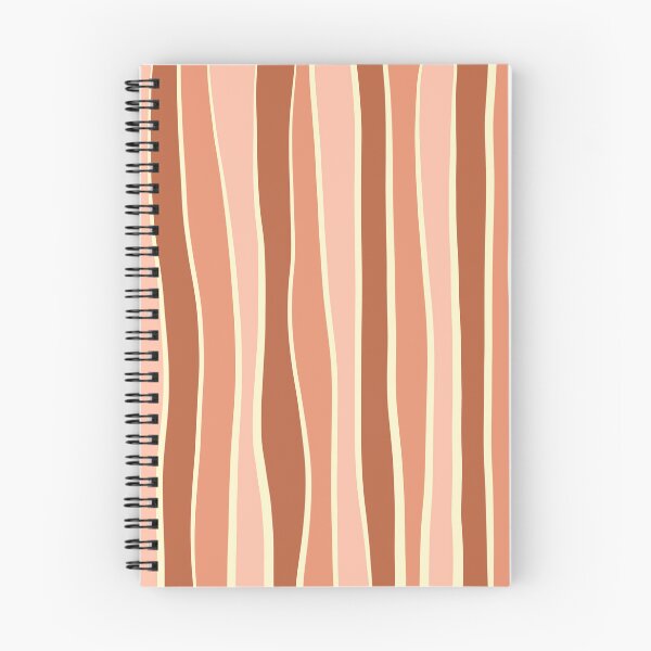 Item preview, Imperfect striped pattern - Terracotta  designed and sold by Pattern Petals.