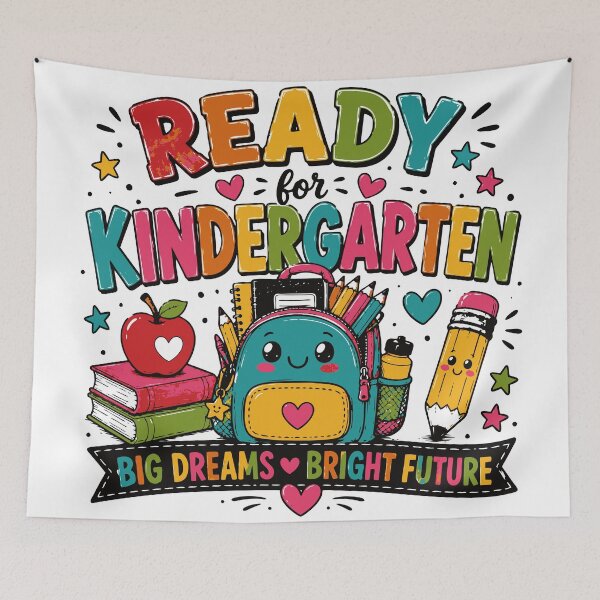 Item preview, Ready for Kindergarten Big Dreams Bright Future designed and sold by Sunday.Supply.
