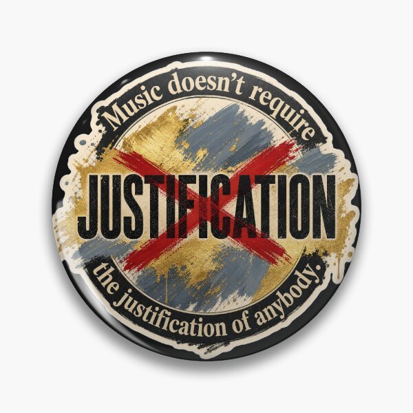 Item preview, Beethoven Quote: Music doesn't require the justification of anybody - Dark Academia Classical Music Independent Art designed and sold by DoReMiStudio.