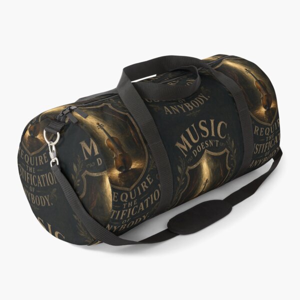 Item preview, Beethoven Quote: Music doesn't require the justification of anybody - Dark Academia Classical Music Independent Art designed and sold by DoReMiStudio.