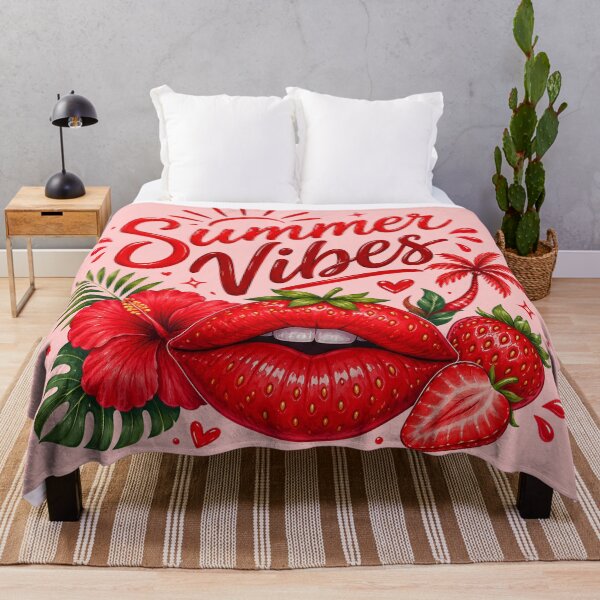Item preview, Tropical Strawberry Summer Vibes. designed and sold by Snuggz_08.