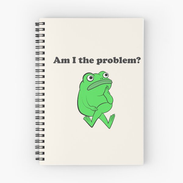 Item preview, Am I the Problem Funny Frog designed and sold by beboplab.