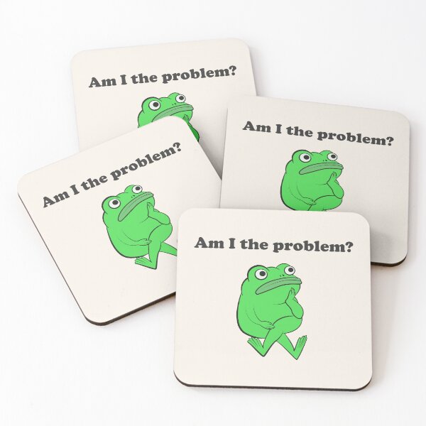 Item preview, Am I the Problem Funny Frog designed and sold by beboplab.