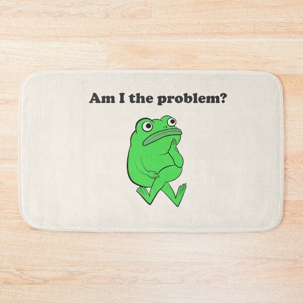 Item preview, Am I the Problem Funny Frog designed and sold by beboplab.