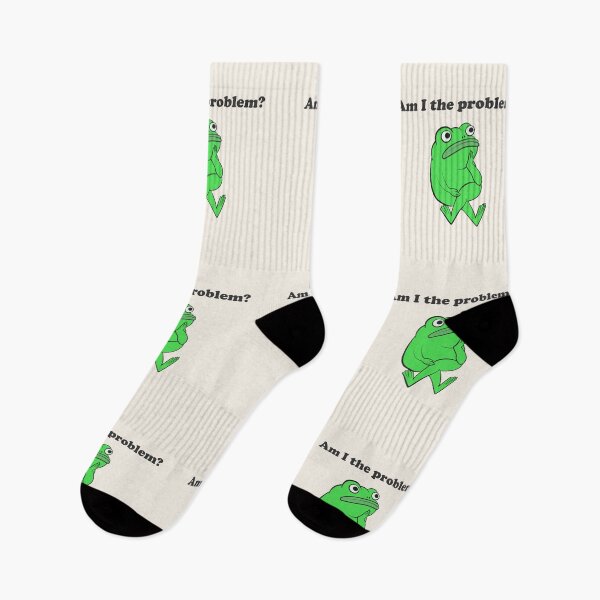 Item preview, Am I the Problem Funny Frog designed and sold by beboplab.