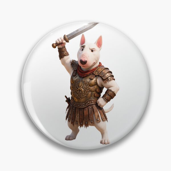 Item preview, Bull Terrier ‘ The Gladiator’ designed and sold by SmARTNiki.