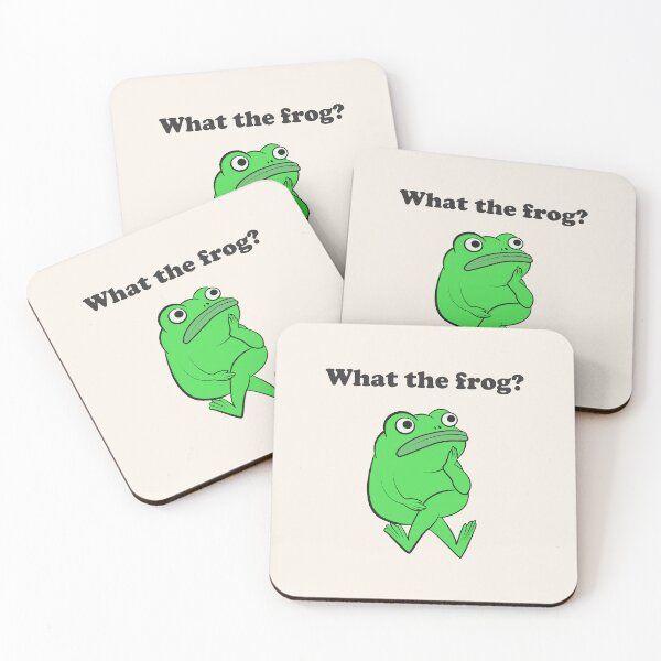 Item preview, What the Frog Funny Frog Humor designed and sold by beboplab.