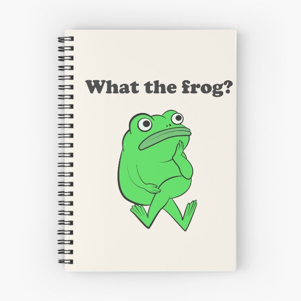 Item preview, What the Frog Funny Frog Humor designed and sold by beboplab.