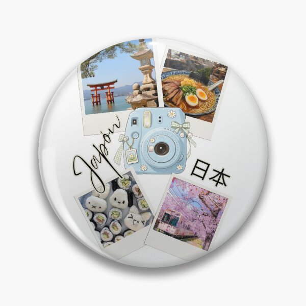 Item preview, Japan - Kawaii Travel Collage Ramen, Sushi & Sakura designed and sold by Valiabeth.