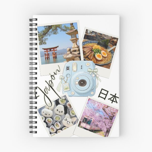 Item preview, Japan - Kawaii Travel Collage Ramen, Sushi & Sakura designed and sold by Valiabeth.