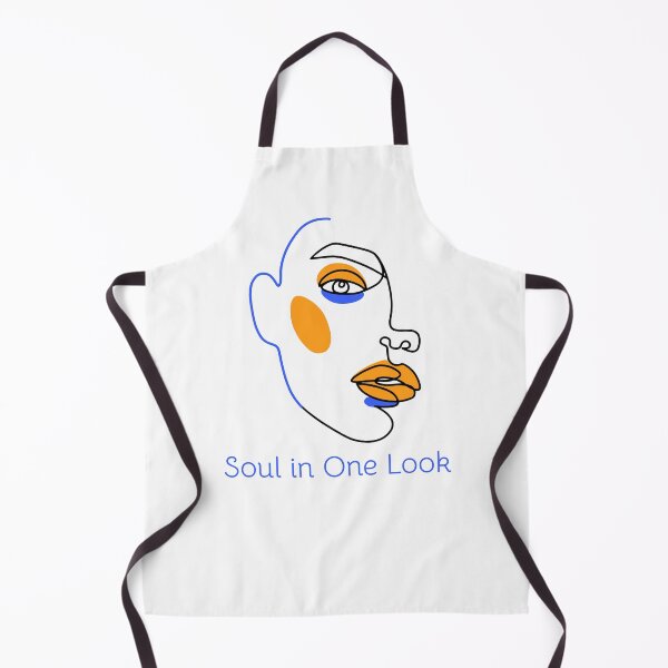 Item preview, Soul in One Look – Minimalist Love Couple Face Line Art Design designed and sold by Made for Grins Co.