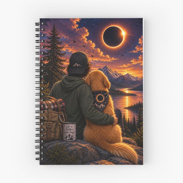 Item preview, Eclipse With My Dog designed and sold by Petsthetic.