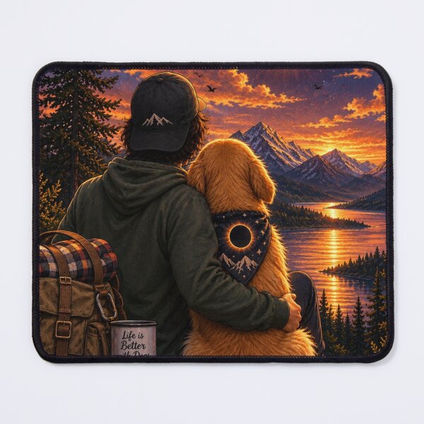 Item preview, Eclipse With My Dog designed and sold by Petsthetic.