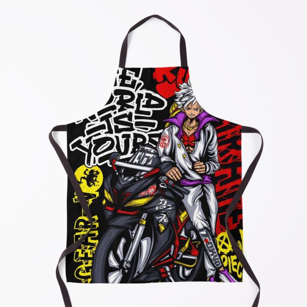 Item preview, Anime Street Rider – Epic Samurai Warrior Motorcycle Artwork designed and sold by Antonia-Day.
