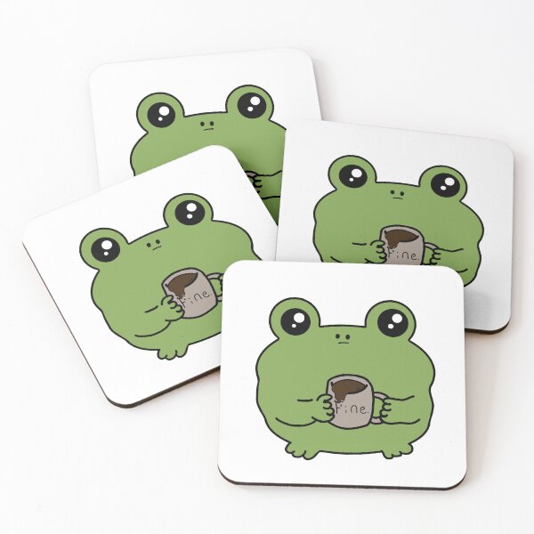 Item preview, Gus the frog designed and sold by Little Chaos Club.