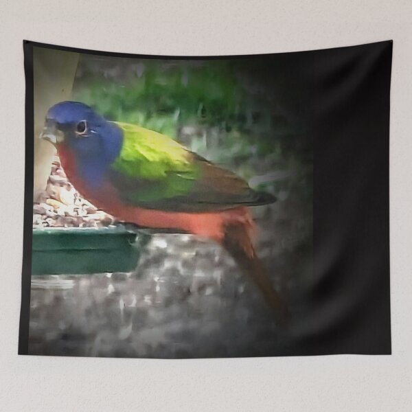 Item preview, Painted Bunting Bird designed and sold by Missy69.