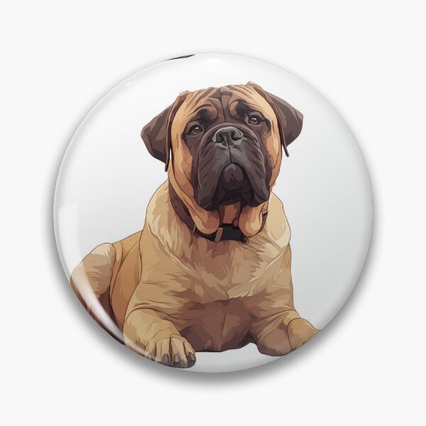 Item preview, Cute Bullmastiff puppy dog designed and sold by MendaciousMina.