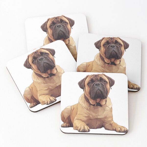 Item preview, Cute Bullmastiff puppy dog designed and sold by MendaciousMina.