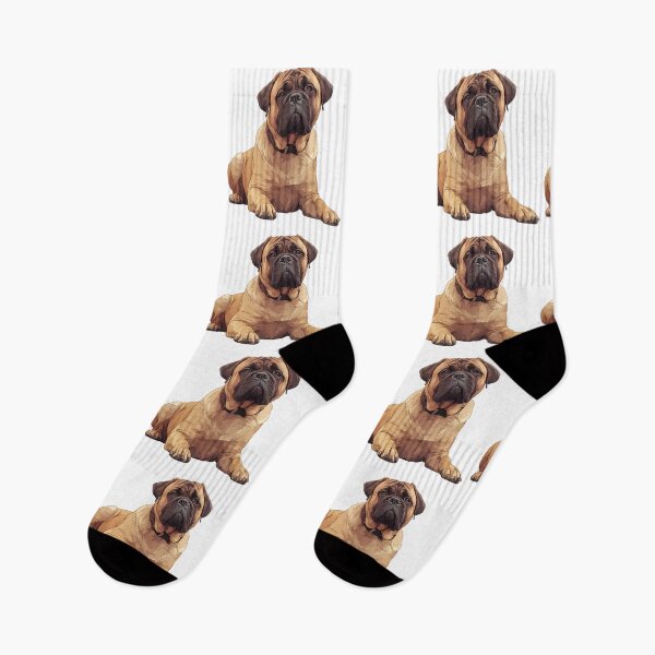 Item preview, Cute Bullmastiff puppy dog designed and sold by MendaciousMina.