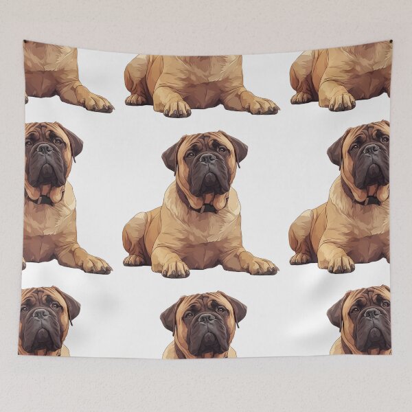 Item preview, Cute Bullmastiff puppy dog designed and sold by MendaciousMina.