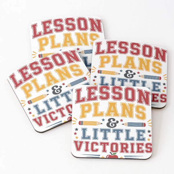 Item preview, Lesson Plans & Little Victories Retro Teacher Shirt designed and sold by Framewrk.