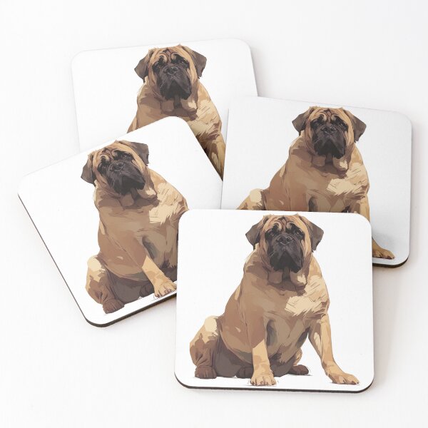 Item preview, Cute Bullmastiff puppy dog designed and sold by MendaciousMina.