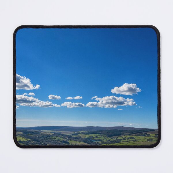Item preview, Vibrant Rolling Green Hills and Blue Sky Landscape designed and sold by Astute-Artio-Photography.