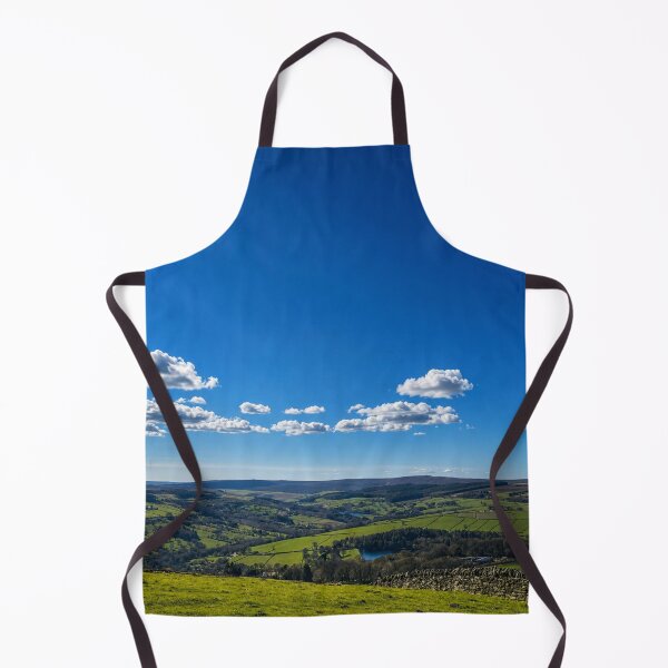 Item preview, Vibrant Rolling Green Hills and Blue Sky Landscape designed and sold by Astute-Artio-Photography.