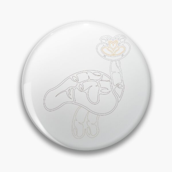 Item preview, Simple ostrich designed and sold by shinysoles.