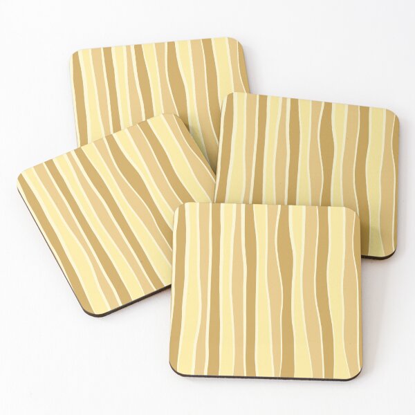 Item preview, Imperfect stripe- Yellow  designed and sold by Pattern Petals.