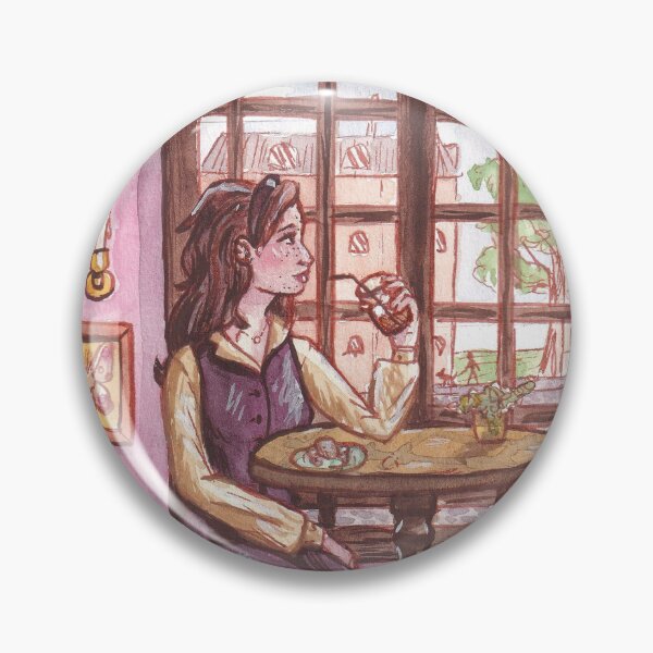 Item preview, coffee shop window designed and sold by Skippybatart.