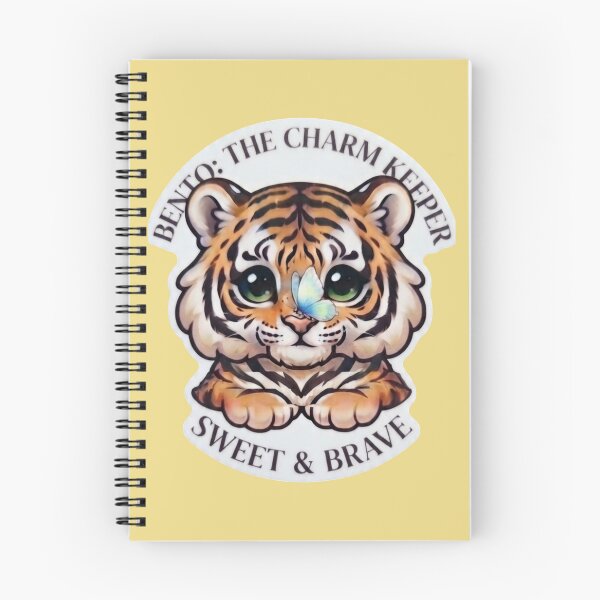 Item preview, Kawaii Tiger Bento with Butterfly Inspirational Design designed and sold by mimiartes.