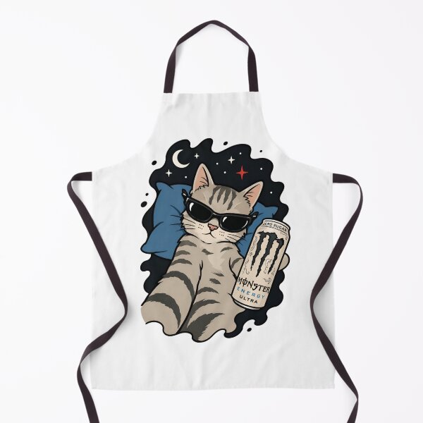 Item preview, Cool Cat With Energy Drink designed and sold by Peac7e.