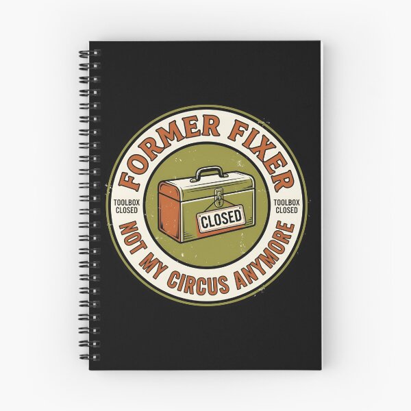 Item preview, Former Fixer Toolbox Closed Vintage Badge designed and sold by DuckOddity.