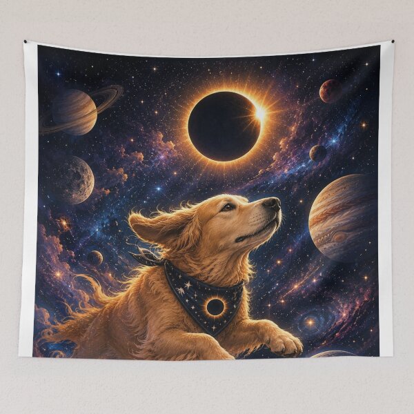 Item preview, Eclipse With My Dog designed and sold by Petsthetic.