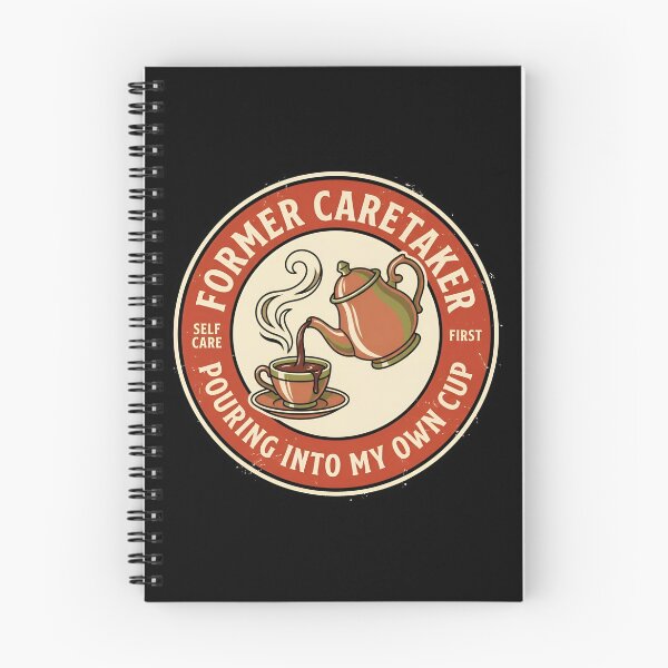 Item preview, Former Caretaker Pouring Into My Own Cup Vintage Badge designed and sold by DuckOddity.