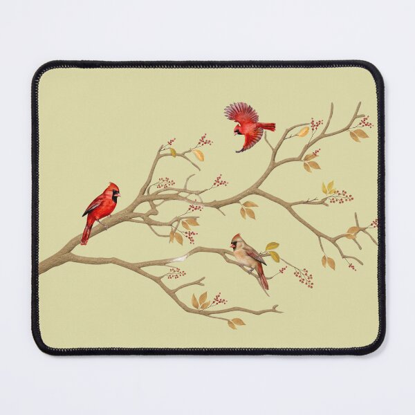 Item preview, Fall Chinoiserie Cardinal Birds designed and sold by Coastal Joy.