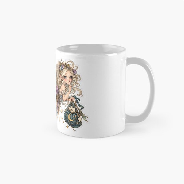 Item preview, The Tooth Fairy’s Secret Stash – Whimsical Celestial Fairy designed and sold by Edenglow Prints & Peculiars.